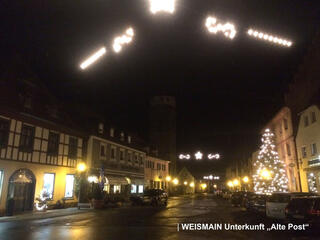 Die Unterkunft in Weismain