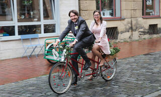 Tandem fahren