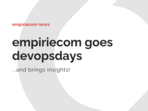 empiriecom at the devopsdays in berlin!